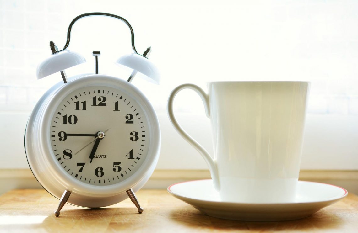 Reloj taza